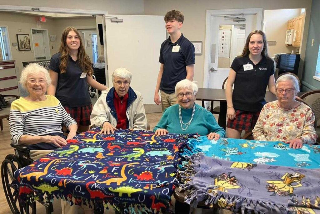 South Hill Village | Teaming Up for Project Linus