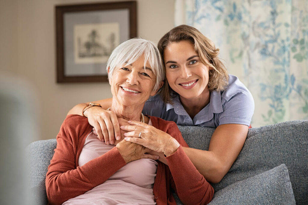 Pegasus Senior Living | Senior woman and her caregiver