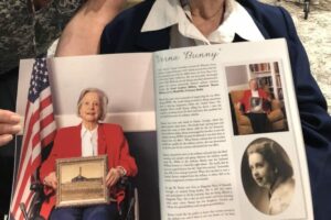 Pegasus Senior Living | Senior resident, Bunny, celebrated for her service during WWII