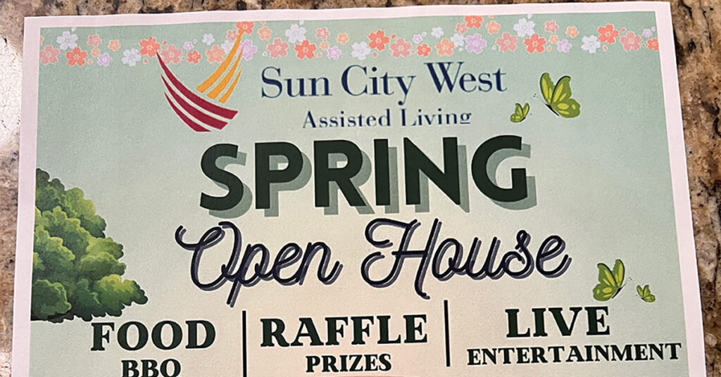 Sun City West Assisted Living | Spring Open House FB