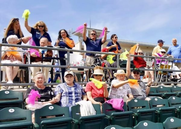 Sun City West | Residents at ballgame