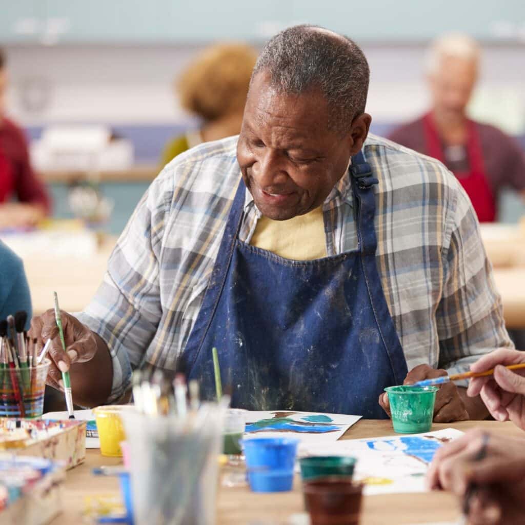 The Farrington at Tanglewood | Seniors painting