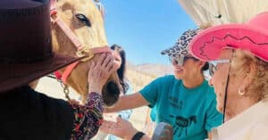 The Legacy at Cimarron | Residents Visit Local Ranch