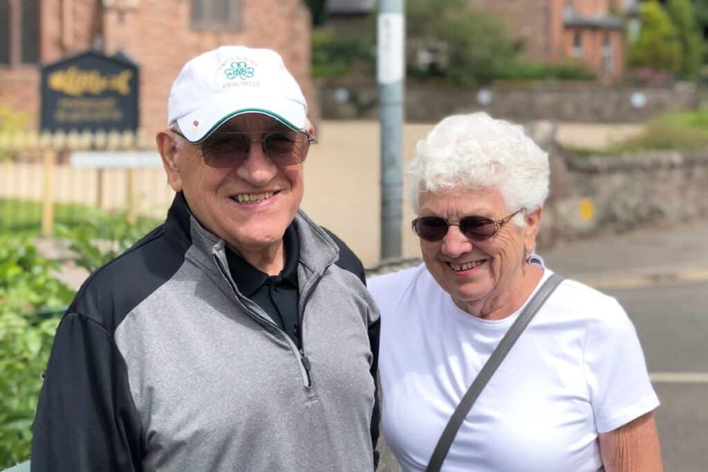 Pegasus Senior LIving | Residents Peter and Margaret