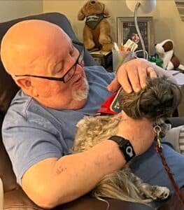 Therapy Dog Visit Sparked Joy at The Legacy at Long Meadow