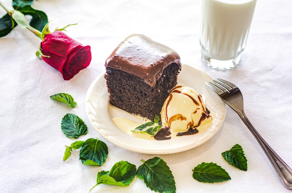 The Renaissance of Florence | Brownie with ice cream