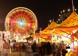 The Rivers at Puyallup | Local ferris wheel at festival