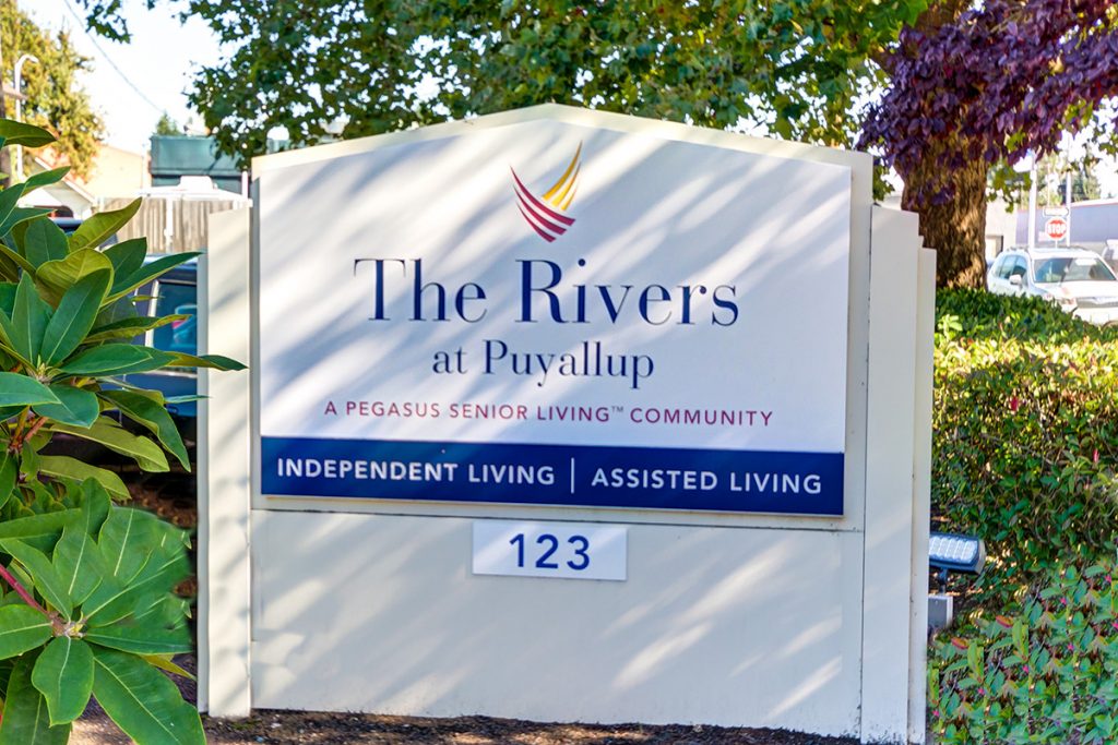 The Rivers at Puyallup | Outdoor Sign