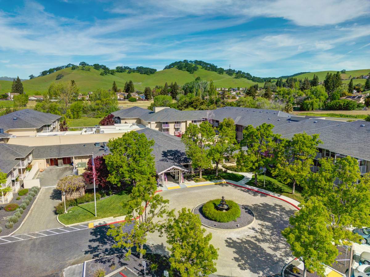The Village at Rancho Solano | Building overhead view