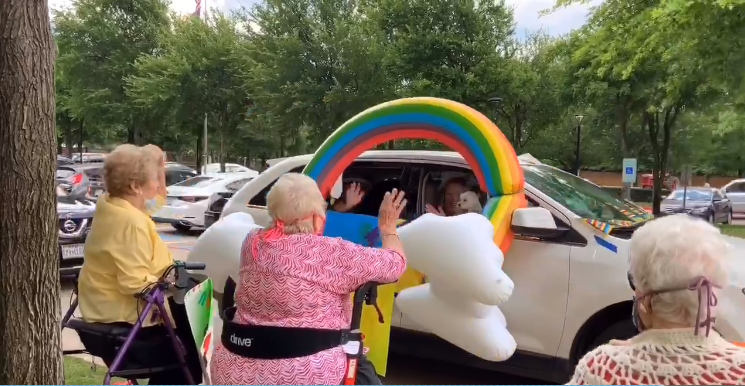 Pegasus Senior Living | COVID Kindness Parade