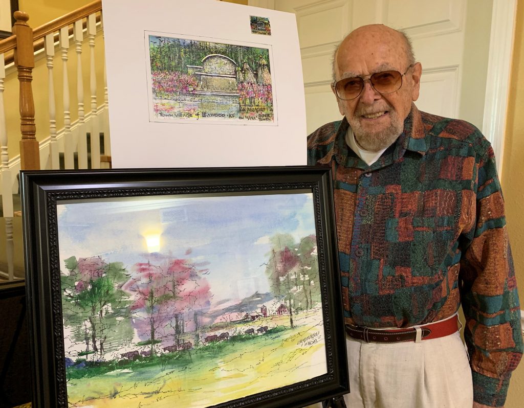 Town Village of Leawood | Artist Louis Panagini