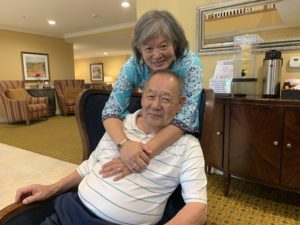 Kathy and Jim at Town Village of Leawood