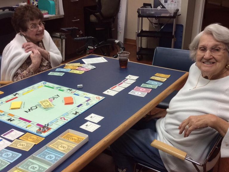 Tuscon Place at Ventana Canyon | Residents playing board games