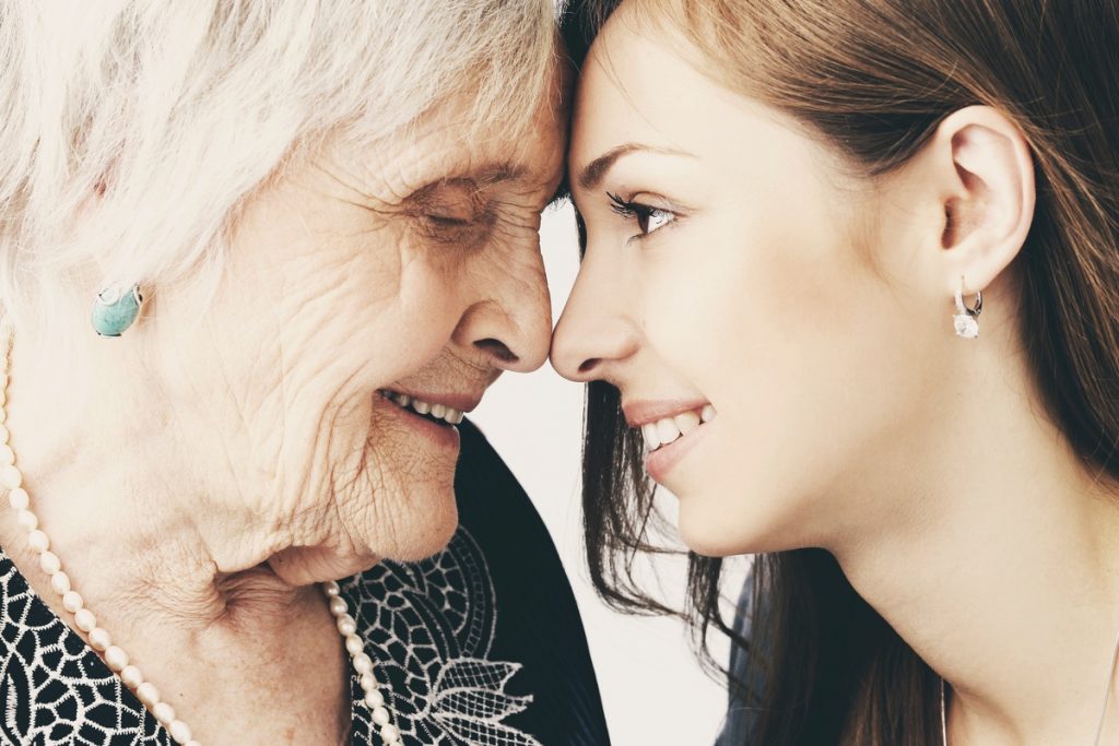 Pegasus Senior Living | Senior woman with granddaughter
