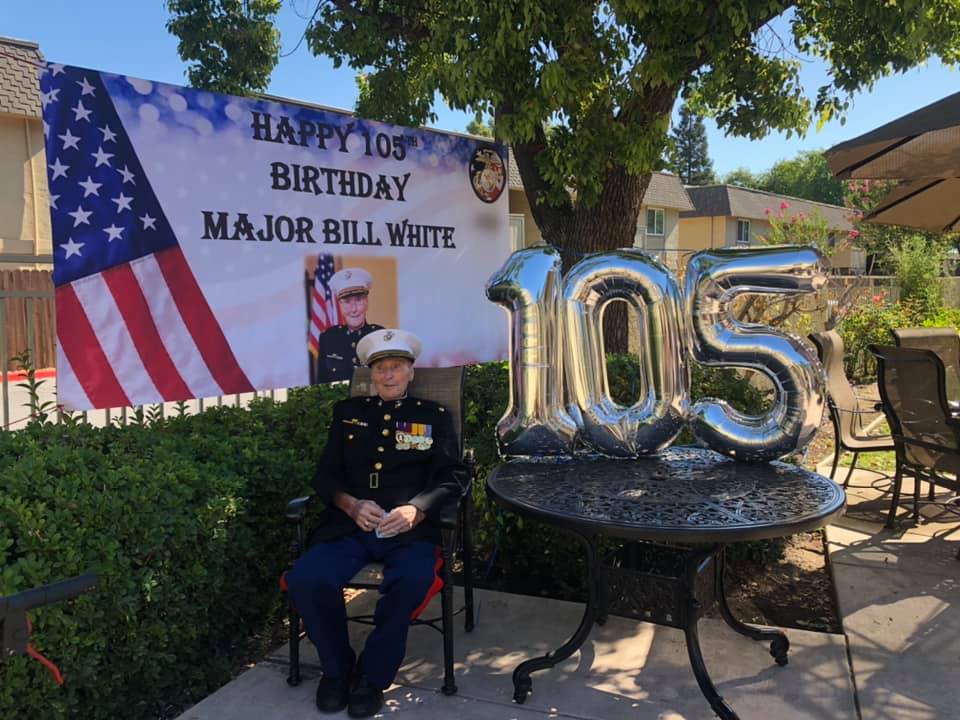 Pegasus Senior Living | Bill White on his birthday