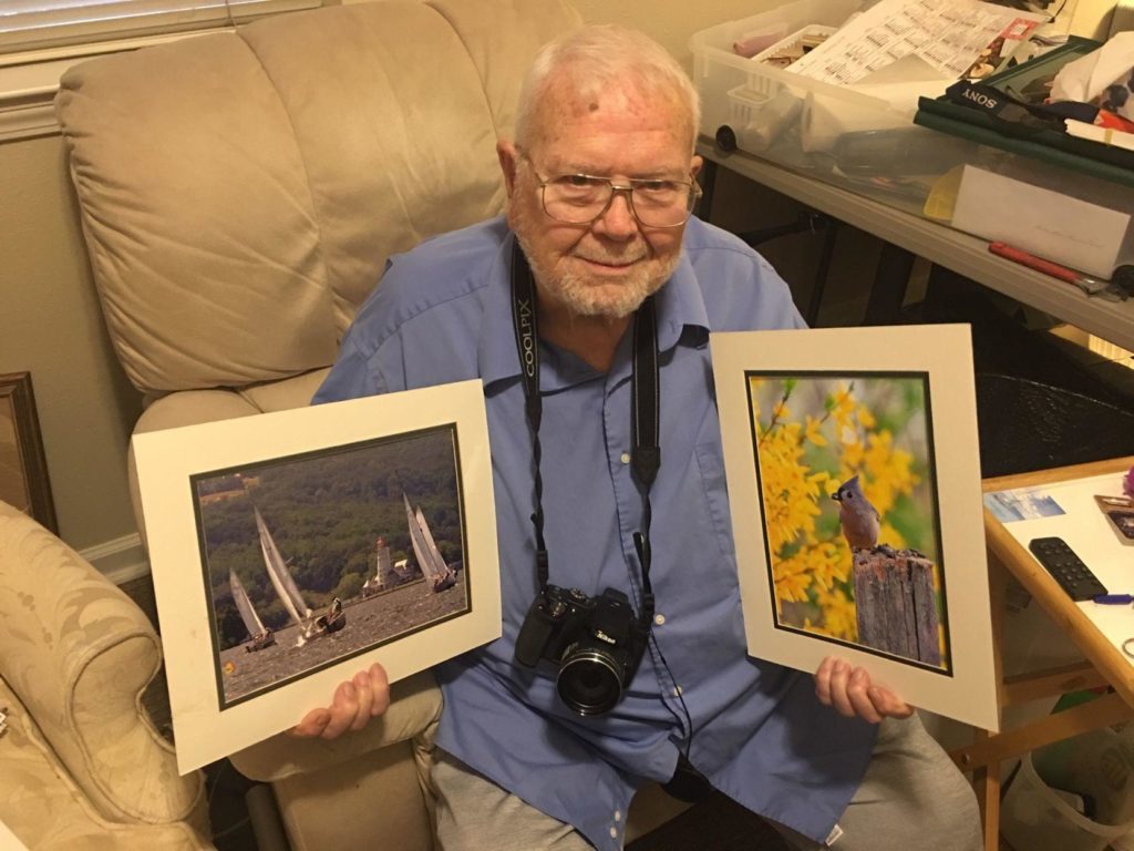 Pegasus Senior Living | Resident with photography