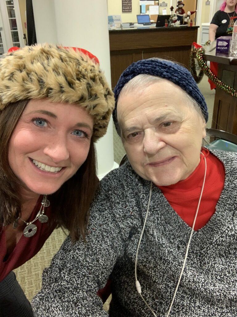 Pegasus Senior Living | Rae with resident