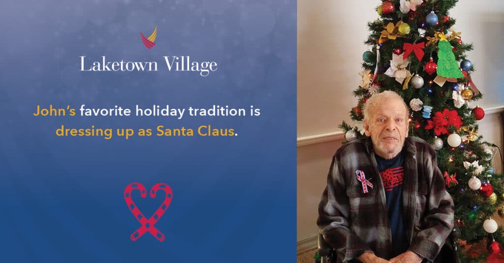 Pegasus Senior Living | John's Holiday Tradition