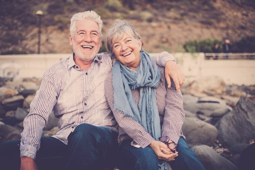 Broadway Mesa Village | Senior couple enjoying the outdoors