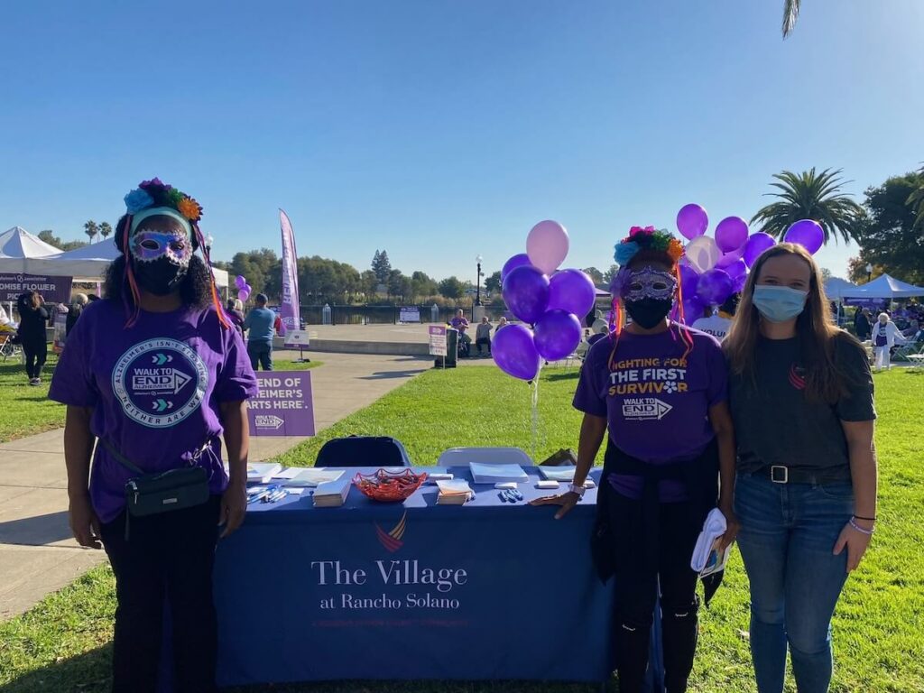 The Village at Rancho Solano | Associate's at Alzheimer's walk 2021