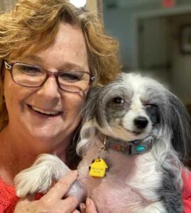 Pegasus Senior Living | Bonnie the powderpuff Chinese crested