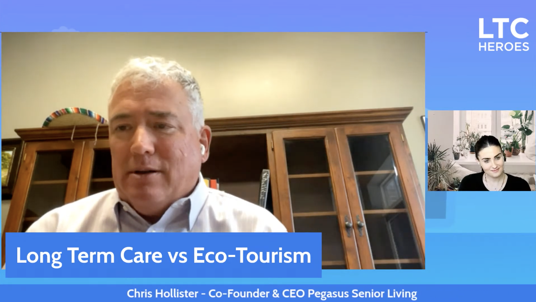 Pegasus Senior Living | Chris Hollister, the Co-Founder, and CEO at Pegasus Senior Living speaks on a podcast