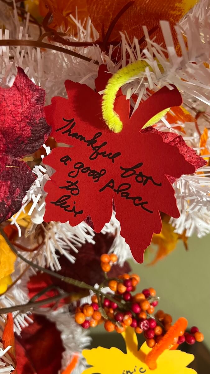Pegasus Landing of Mesa | Giving Thanks Tree