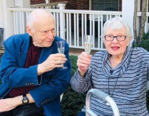 Pegasus Senior Living | Season of Seniors in Love Thomas and Claire