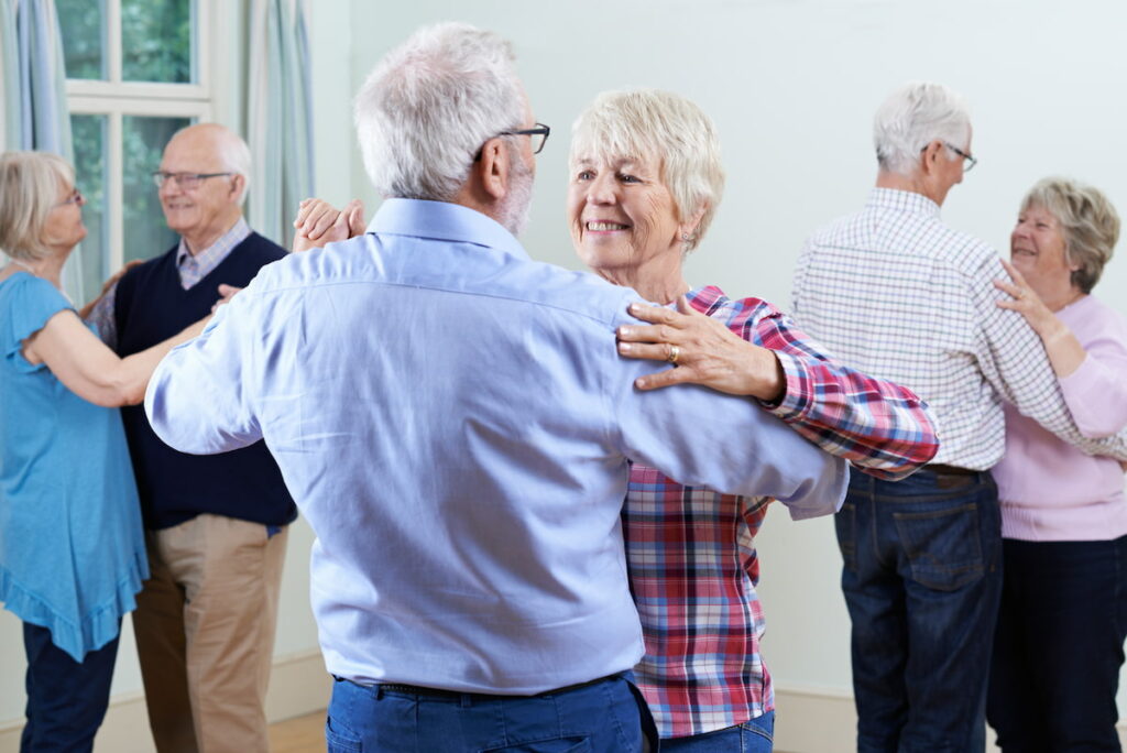 Pegasus | Senior couples dancing together
