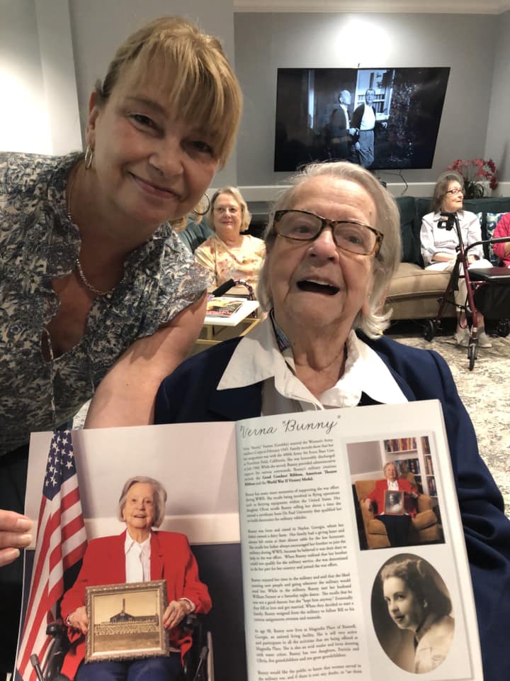 Pegasus Senior Living | Senior resident, Bunny, celebrated for her service during WWII