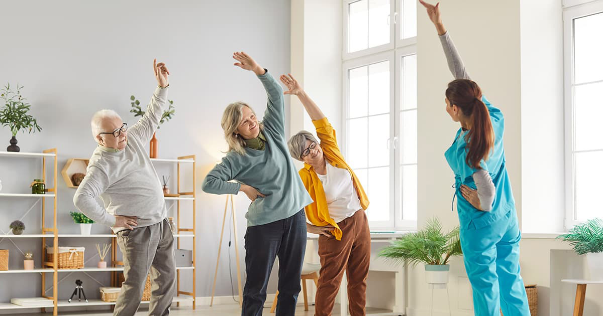 Fitness for the Elderly | Pegasus Senior Living