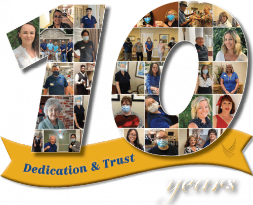 Pegasus Senior Living | 10 Years of Dedication & Trust